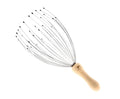 32 Fingers Head Massager, Head Scratcher Scalp Massager for Scalp Body Relaxing Wood Handle (1 Pack)